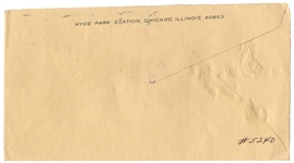Muhammad Ali Autograph Note Signed -- ''To the lucky person from Muhammad Ali...there will never be another''